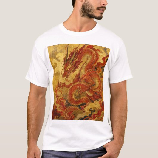 ドラゴンアート Tシャツ (正面)