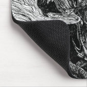 ドラゴンイニシャルの口 マウスパッド (コーナー)