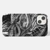 ドラゴン'イニシャル' iPhoneケース iPhone 13ケース (裏面横)