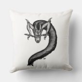 ドラゴンインタトゥースタイル クッション (裏面)