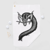 ドラゴンインタトゥースタイル ゴルフタオル (インサイチュ)