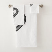 ドラゴンインタトゥースタイル バスタオルセット (インサイチュ)