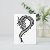 ドラゴンインタトゥースタイル ポストカード (スタンド正面)