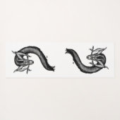 ドラゴンインタトゥースタイル ヨガマット (裏面(横))