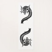 ドラゴンインタトゥースタイル ヨガマット (裏面)