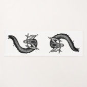 ドラゴンインタトゥースタイル ヨガマット (正面(横))