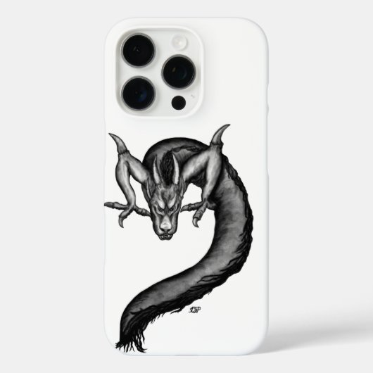 ドラゴンインタトゥースタイル Case-Mate iPhoneケース (裏面)