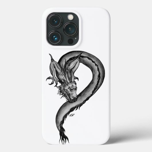ドラゴンインタトゥースタイル Case-Mate iPhoneケース (裏面)