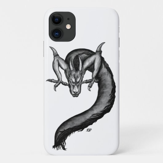 ドラゴンインタトゥースタイル Case-Mate iPhoneケース (裏面)