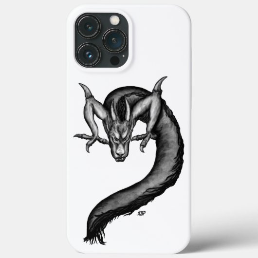 ドラゴンインタトゥースタイル Case-Mate iPhoneケース (裏面)