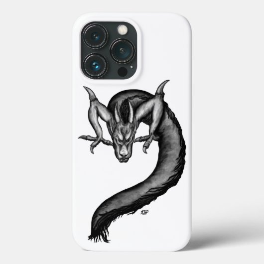 ドラゴンインタトゥースタイル Case-Mate iPhoneケース (裏面)