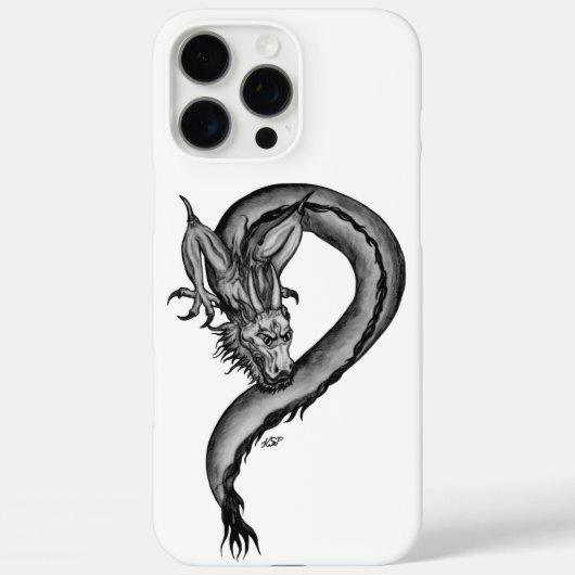 ドラゴンインタトゥースタイル Case-Mate iPhoneケース (裏面)