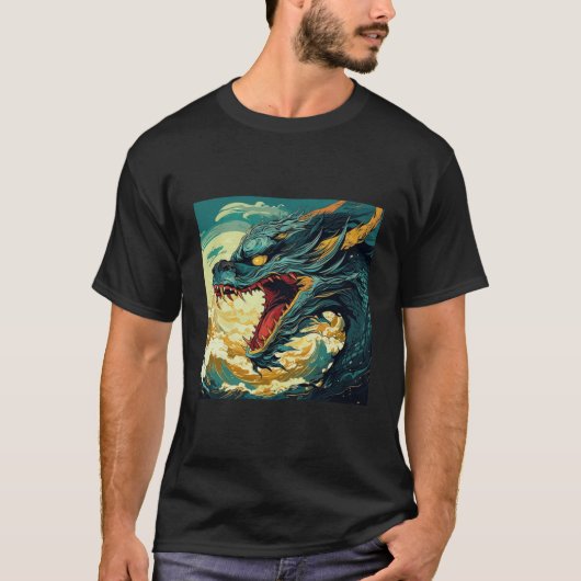 ドラゴンインフェルノ Tシャツ (正面)