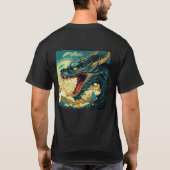 ドラゴンインフェルノ Tシャツ (裏面)