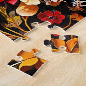 ドラゴンインモザイクデザイン ジグソーパズル (側面)