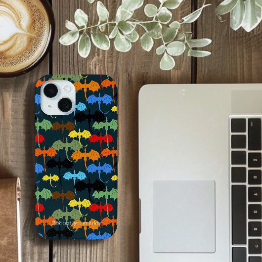 ドラゴンウィングブルーフライトファンタジー Case-Mate iPhoneケース