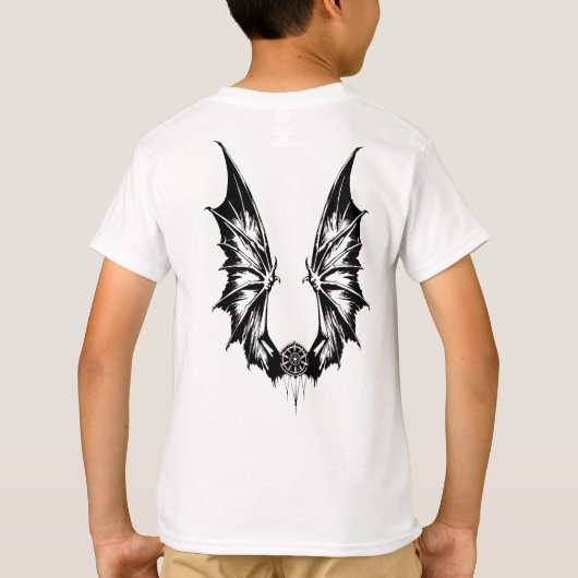 ドラゴンウイング Tシャツ (裏面)