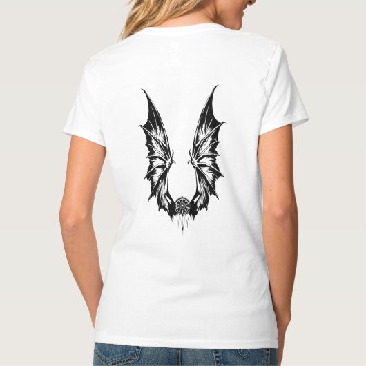 ドラゴンウイング Tシャツ (裏面)