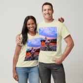 ドラゴンウェアとキッタスティックデザイン Tシャツ (ユニセックス)