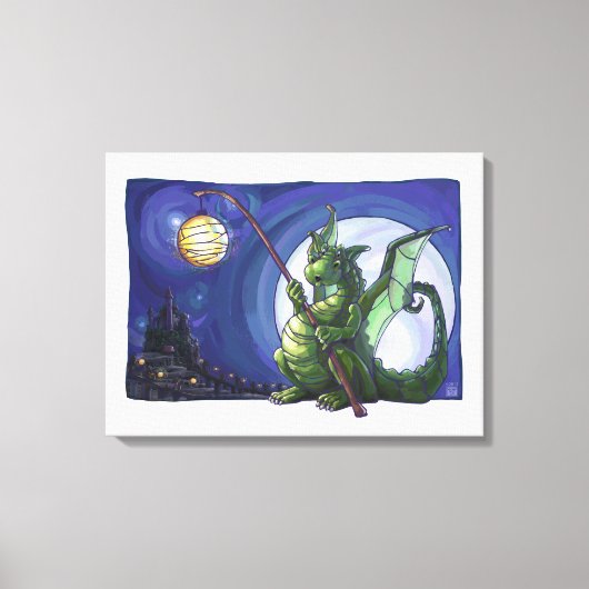 ドラゴンウォッチアート キャンバスプリント (正面)