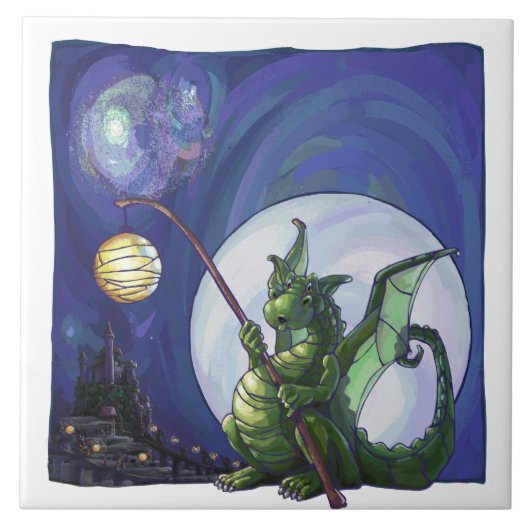 ドラゴンウォッチアート タイル (正面)