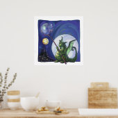 ドラゴンウォッチアート ポスター (キッチン)