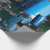 ドラゴンウォッチング宇宙シャトルローンチ ラッピングペーパー (角)