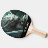 ドラゴンウォリアファンタジーモノグラム 卓球ラケット (横)
