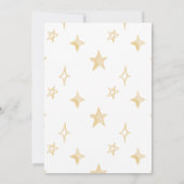 ドラゴンウォーターカラー誕生日 招待状 (裏面)