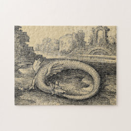 ドラゴンウロボロスサーペント ジグソーパズル