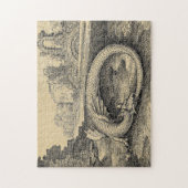 ドラゴンウロボロスサーペント ジグソーパズル (縦)