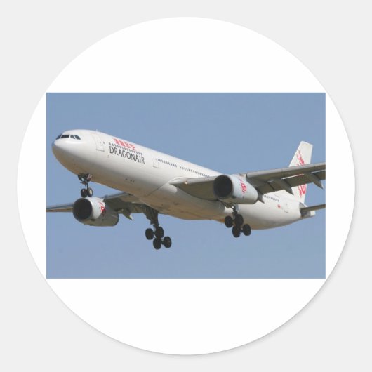 ドラゴンエア ラウンドシール (正面)