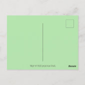 ドラゴンエッグ、中世レイア、ファンタジーフォークアート ポストカード (裏面)