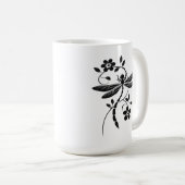 ドラゴンエレガント・フローラ コーヒーマグカップ (正面右)