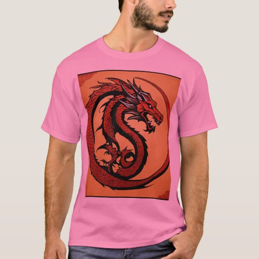ドラゴンエンブレムTシャツ Tシャツ (正面)