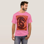 ドラゴンエンブレムTシャツ Tシャツ (正面フル)