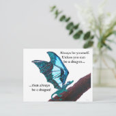 ドラゴンオンブランチ ポストカード (スタンド正面)