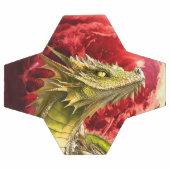 ドラゴンオン血ムーン サッカーボール (フラット)