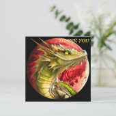 ドラゴンオン血ムーン サンキューカード (スタンド正面)