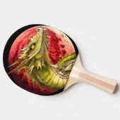 ドラゴンオン血ムーン 卓球ラケット (横)
