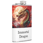 ドラゴンカスタムテキスト フラスク (右)