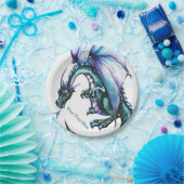 ドラゴンカスタムデザイン紙プレート7" ペーパープレート (パーティー)