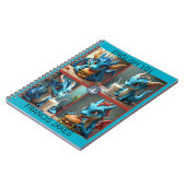 ドラゴンカフェノート ノートブック (左側)