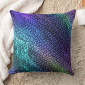 ドラゴンカラフルスキンモザイクタイル装飾用クッション クッション (ブランケット)