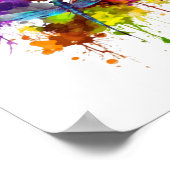 ドラゴンカラフルハエのポスター ポスター (角)