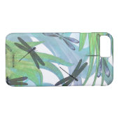 ドラゴンカラフルフライ抽象芸術iPhone 7ケース Case-Mate iPhoneケース (裏面(横))