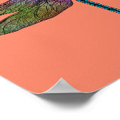 ドラゴンカラフルフライ ポスター (角)