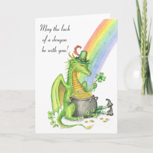 ドラゴンカードの運 カード (正面)