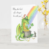 ドラゴンカードの運 カード (黄色い花)