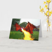 ドラゴンカード カード (黄色い花)